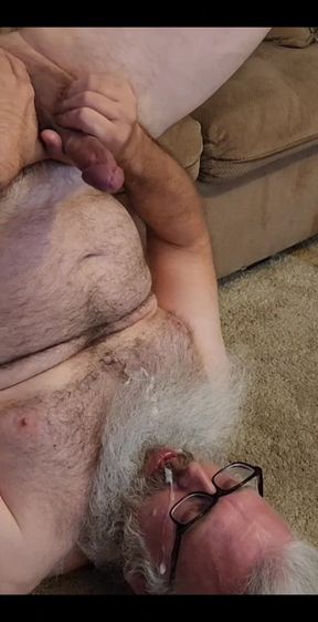 Compilation of Hardsteele97 Self Facials - Cumshots on My Beard, Cum in Mouth, Cum on My Face, Warm Loads of Cum All Over Me
