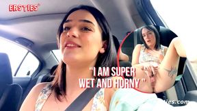 Ersties - Harper Is Very Horny &amp; Finds a Place To Masturbate In Her Car