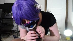 Sucking a Big Cock Till It Cums