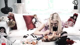 ADULT TIME - Small Hands Disciplines Goth Cutie Chloe Cherry With HARDCORE ANAL! FULL MOVIE