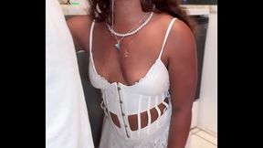 Family drama fijii gets wet throat fuck at 4th of July party