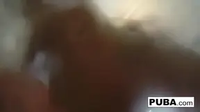 Pierced Olivia washes off after a long day