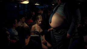 virgin teen s first cock on public bus – shy handjob & massive facial from fat stranger [ai]