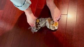 Squishing and Crushing a Foot Fetish Video