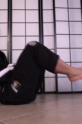 Karate Instructor Bianca Blance Shows You How to Use Your Sexy Feet to Your Advantage