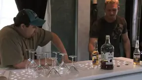 Sexy mature Diamond breaks out her big tits and fucks a younger man on the couch