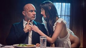 Flexible and young hottie Lana Smalls penetrated by long boner