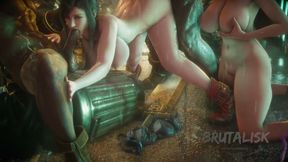 Hot Ride EVE and Tifa Versions Part 3