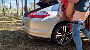 Caught Fucking In Forest