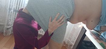 We Take Turns Licking Our Boss's Ass for a Promotion
