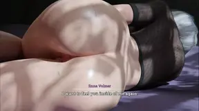 Enna Volmer's fat pussy gets fucked hard in cowgirl position