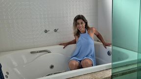 horny milf anal fisting and stretching her ass with a big huge cone