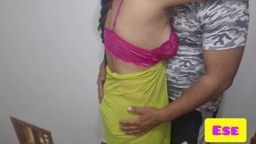 Desi Neighbour Came In the house from Terrace and Fucked Bhabhi