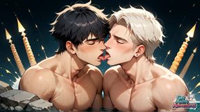 Blue-blasted Muscle's Desert Cum Blast: Amazing XXX Porn!