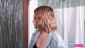 Fresh and Innocent - a Inked Fit Babe is Getting Banged in POV Hard by a Married Man.