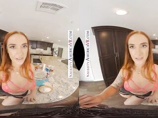Nasty America - Your wife's ally, Siri Dahl bangs U in the kitchen!!