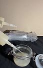 Loading two large sized syringes of my thawed cum loads to inject into my wife’s pussy