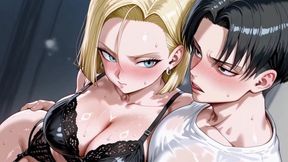 Levi (aot) X Android 18 (db)
