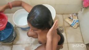 Stepbrother Recorded Video Sudipta2 Bathroom Shower