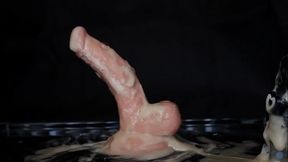 sticky slimy handjob - extended edit and bts