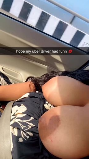 Hope my uber driver had fun