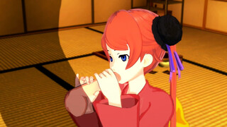 Gintama - Kagura 3D Hentai