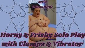 SSBBW Rachel Plays with Clamps and Her Vibrator MP4 1920x1080