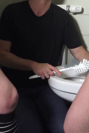 Toilet Slave for Youg Brat Girls