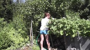 Studentin-aneta Gartenfickpissneu