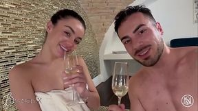 I fuck Martina Smeraldi in the jacuzzi for my birthday