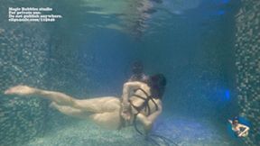 Helen and Aoro bondage nude scuba 720