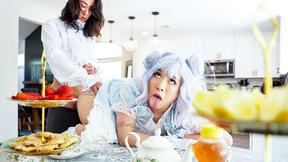 ”Tea Time Treat by Petite Asian Teen Kimmy Kim”