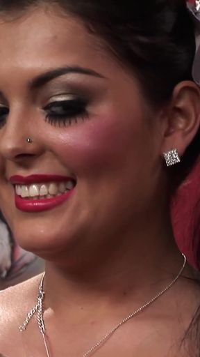 Jasmine Black wanted to role play today, so she came dressed up as her favourite doll