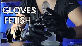 HANDJOB WITH GLOVES