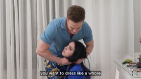 By Bitch Got a Hard Lesson on Why She Must Wear Panties