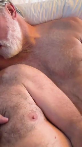 just hanging out in bed w SeattleDad   Clip 1