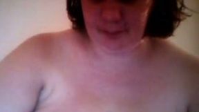 Fat whore spreads her butt cheeks apart to show her love holes