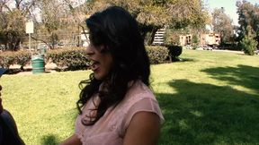 Laurie Vargas Drinks Sperm Out Of His Thick Dick After She Cums On It!