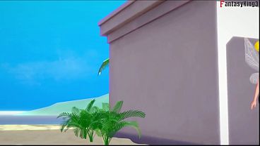 Tinkerbell RED POV sex on the beach | Full &amp_ Pov version on Sheer &amp_ PTRN: Fantasyking3