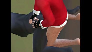 XMS  Christmas  ZOMBIE GIRL SEX WITH