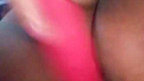 Inserting a dildo into my rear end