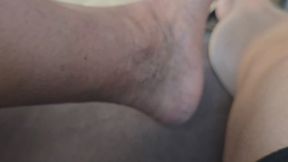 Alpha Dom Feet: Slow-Mo Heel Tease & Footboy Degradation POV