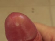 Corrida de cerca usando anillo vibrador de pene al aire libre