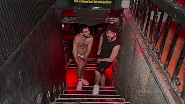 NEW BAREBACK VIDEO AMATOR IN BACKROOM IN MADRID WITH SPANISH BOYS