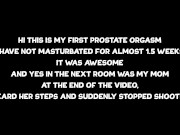 my first powerful prostate orgasm, it was amazing ( onlyfans - @handjobmen )