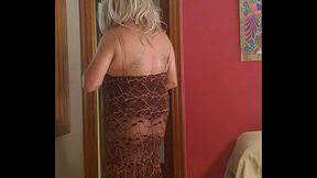 Travestida para una fiesta de boda