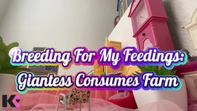 breeding for my feedings: giantess consumes farm