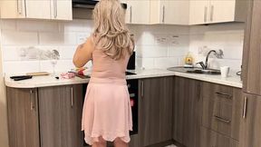 Transparent temptress flashes 24kass on catwalk &mdash;  gets gangbanged missionary and anal&#x1F44C;