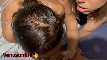 Juntei A Safadinha do Forró e o Dluquinhaa pra uma putaria diferenciada
