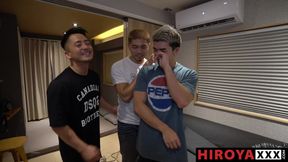 Daniel Zhang Barebacked By Hiroya In Their First Hookup Scene